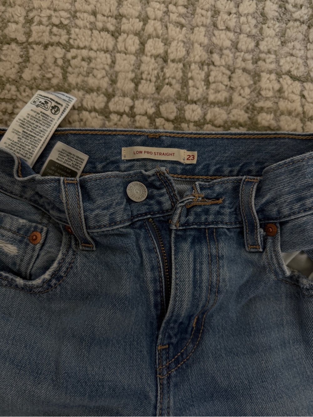Low Pro Straight Women's Jeans Levi’s - Blue - Size 23